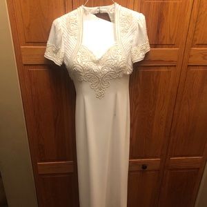 Beautiful boutique beaded ankle length dress